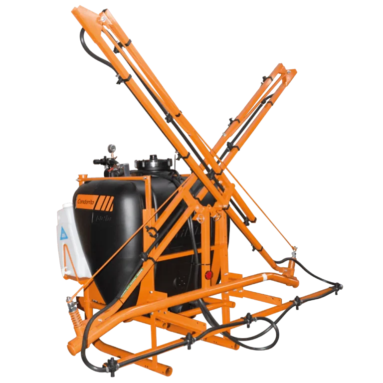 Fumigadora tractorizada de barras