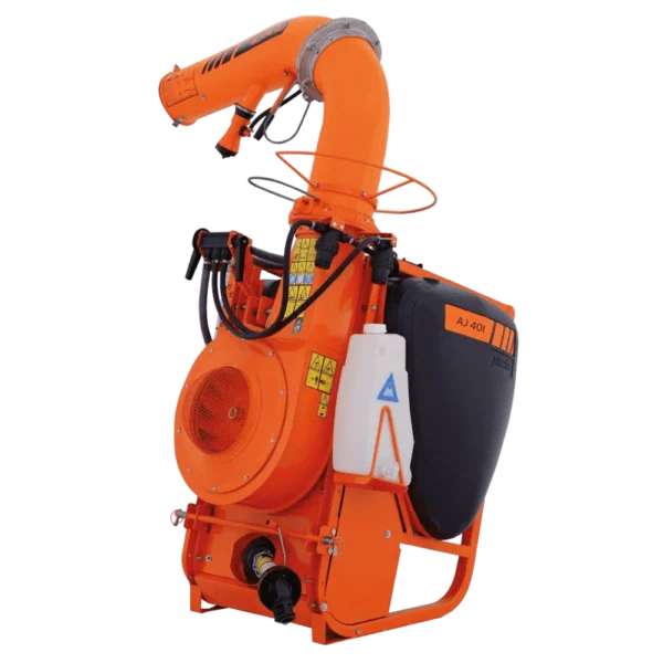 Fumigadora tractorizada de cañon