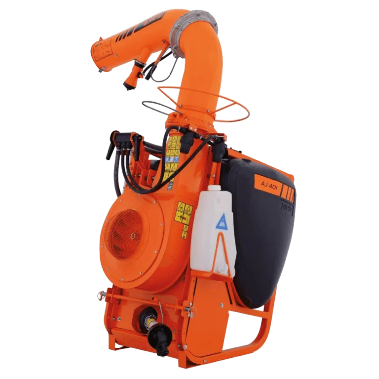 Fumigadora tractorizada de cañon